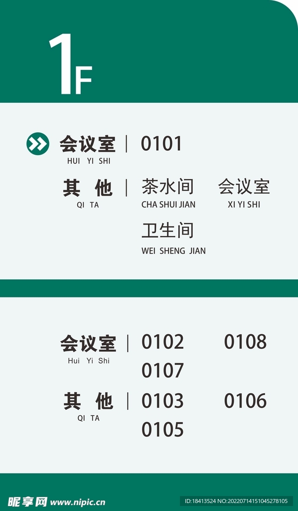 楼层索引