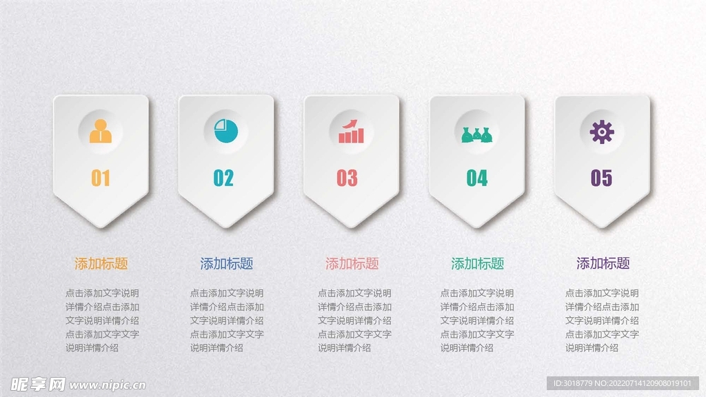 微立体图表 