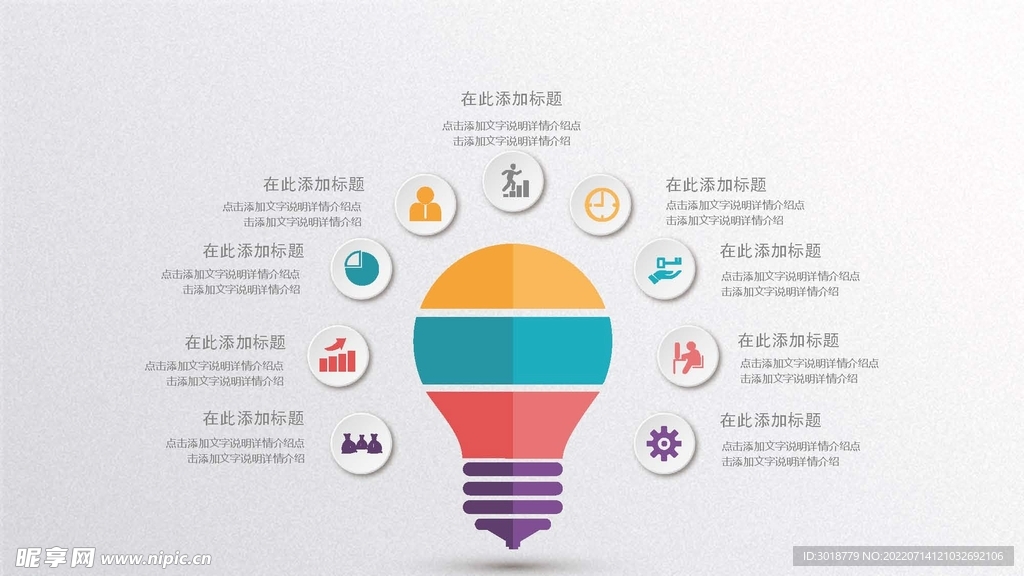 灯泡图表