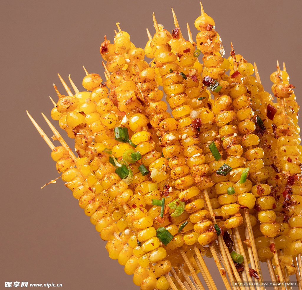 烤玉米粒摄影图__传统美食_餐饮美食_摄影图库_昵图网nipic.com