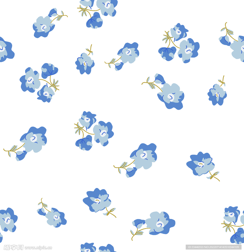 小碎花 