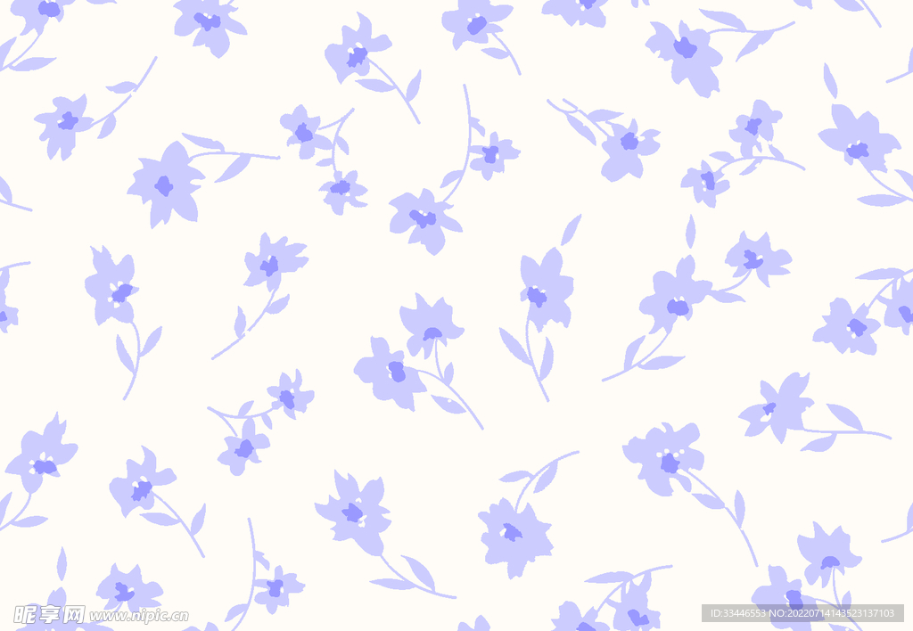 小碎花 