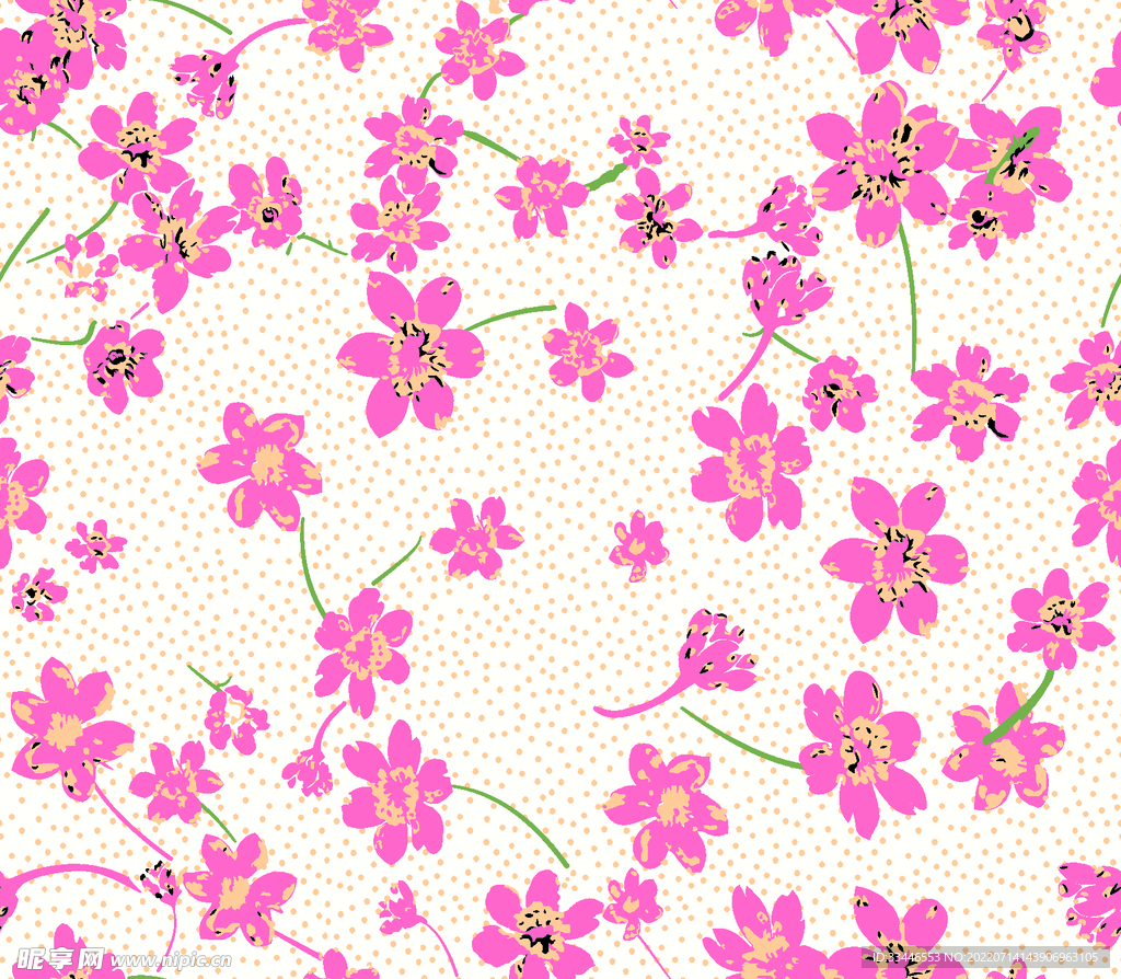 小碎花 