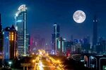 唯美夜景 天空