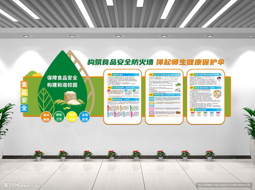 食品安全 文化墙