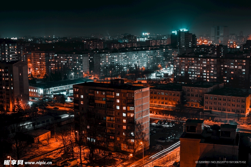 城市夜景