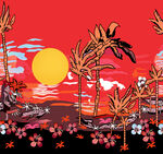 椰子树