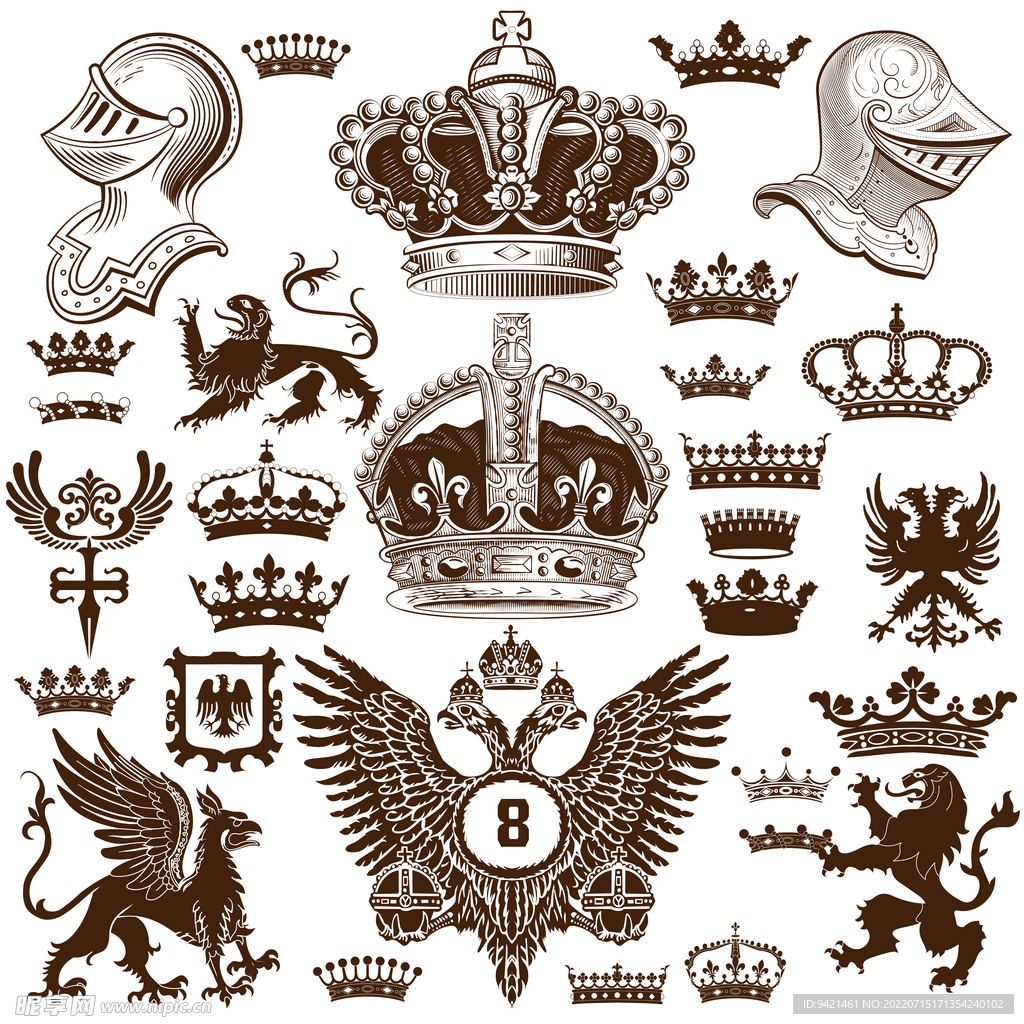 欧式皇冠图片素材-编号15022500-图行天下