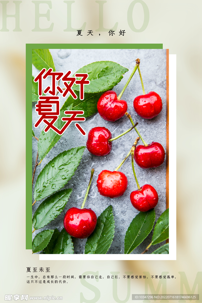 夏天你好  