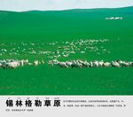 锡林格勒草原景点介绍展板