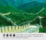 万里长城景点介绍展板