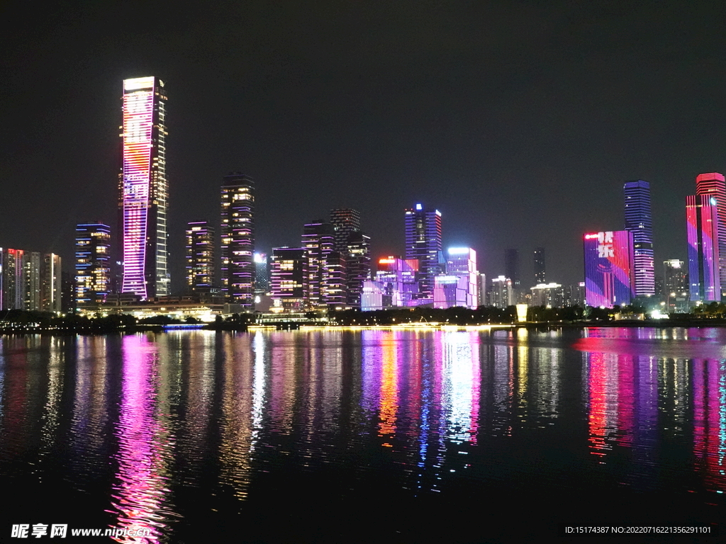 深圳人才公园夜景