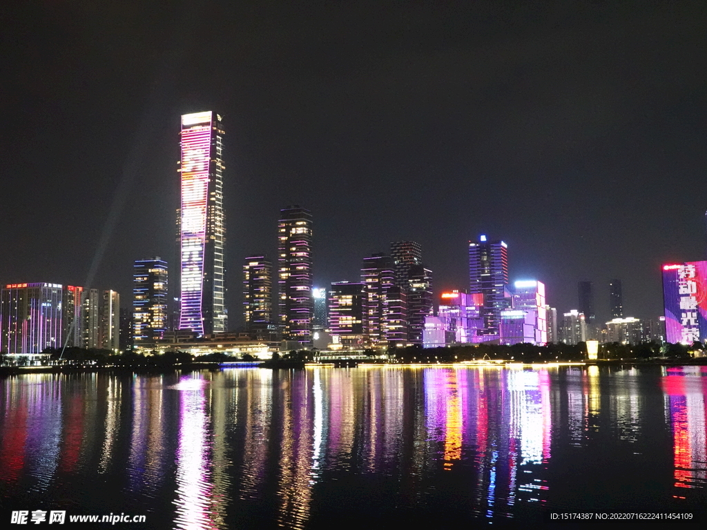 深圳人才公园夜景