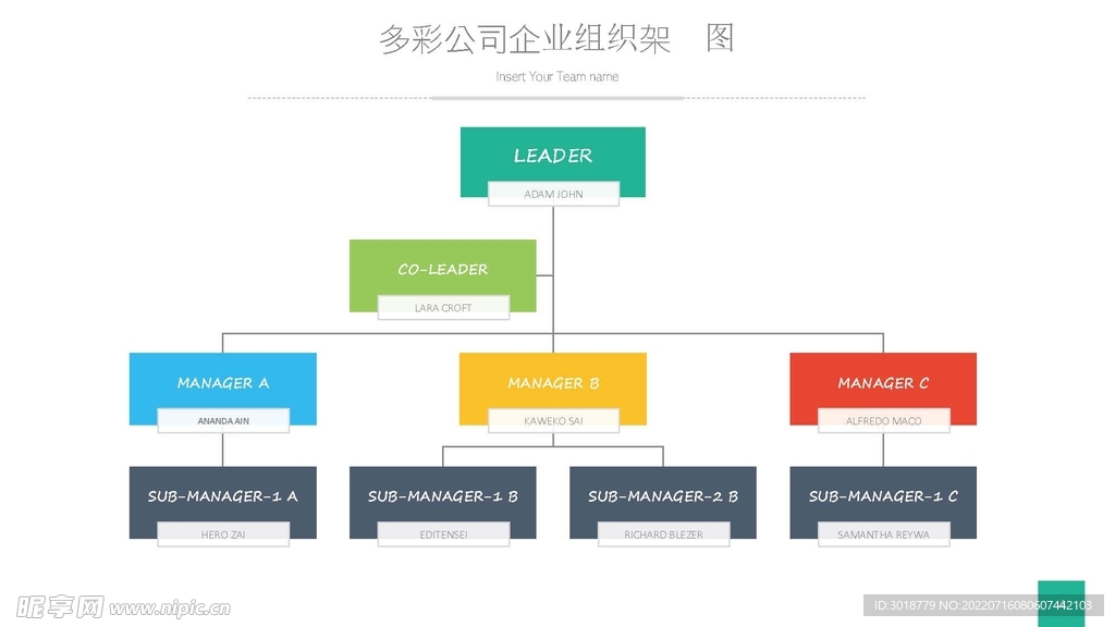 组织构架图 