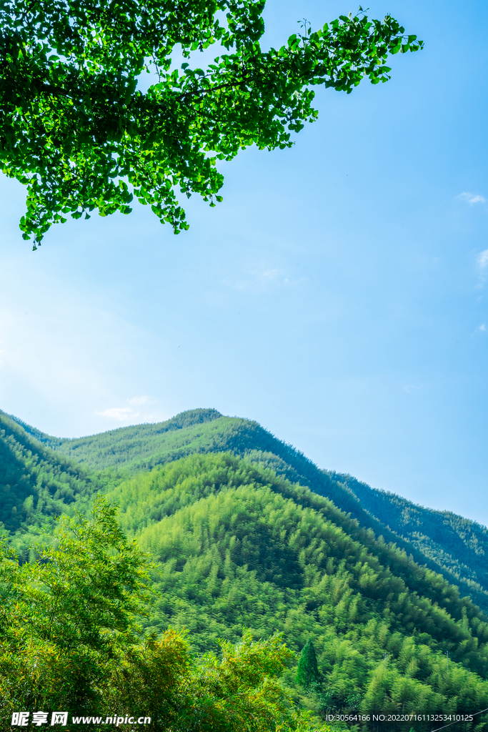 户外山脉山峰自然景观