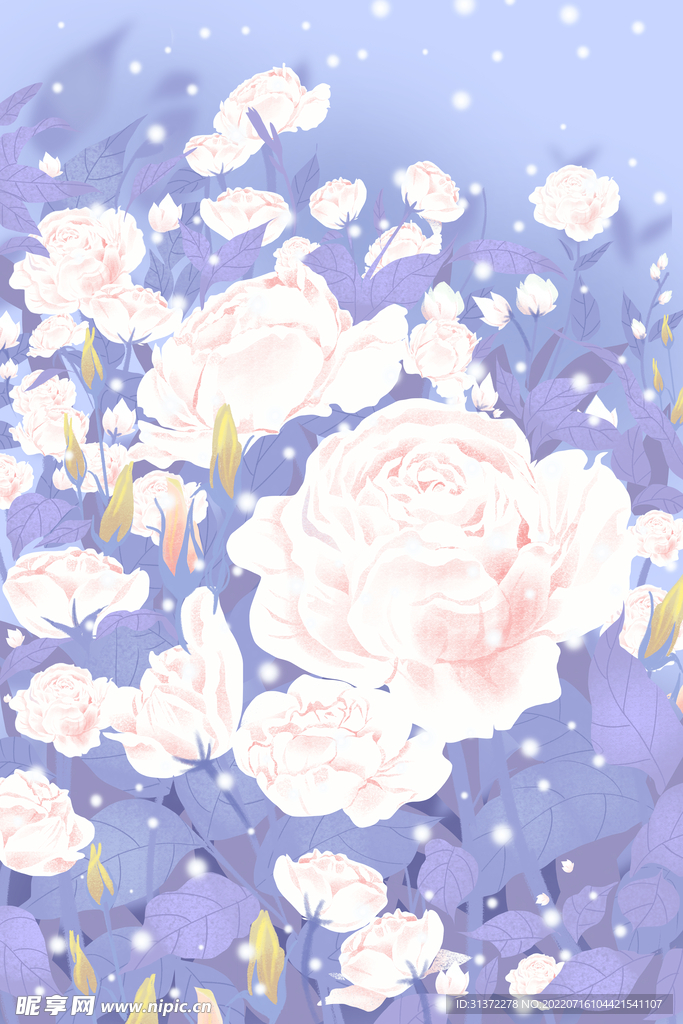 鲜花海报图片