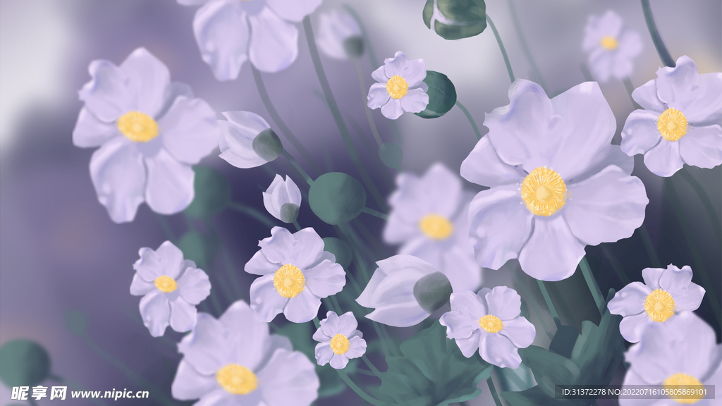 鲜花海报图片