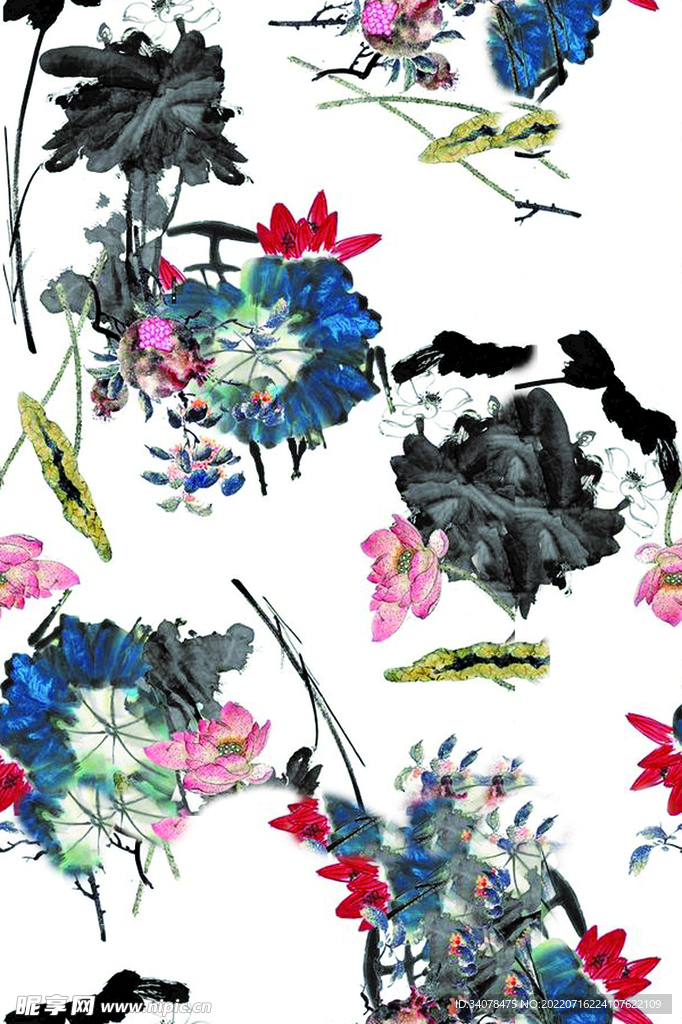 手绘花