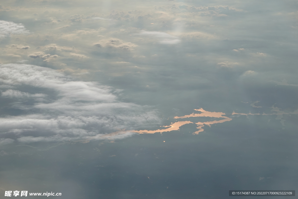 高空河流景色