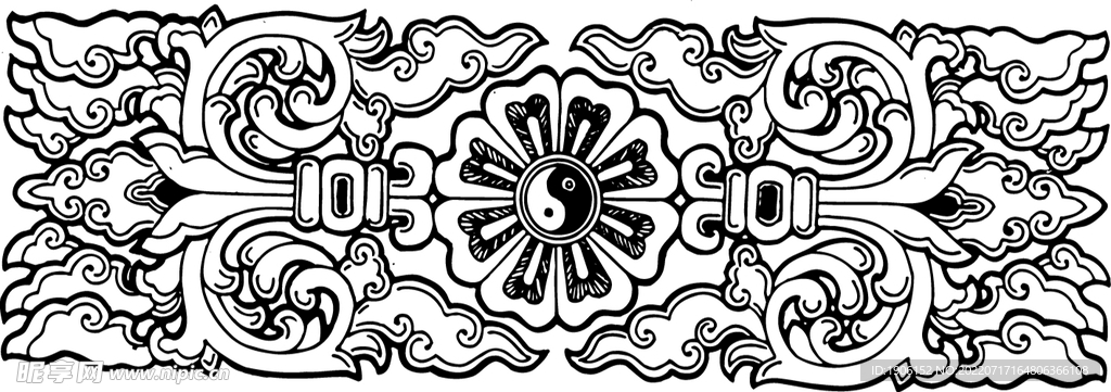 古典花纹