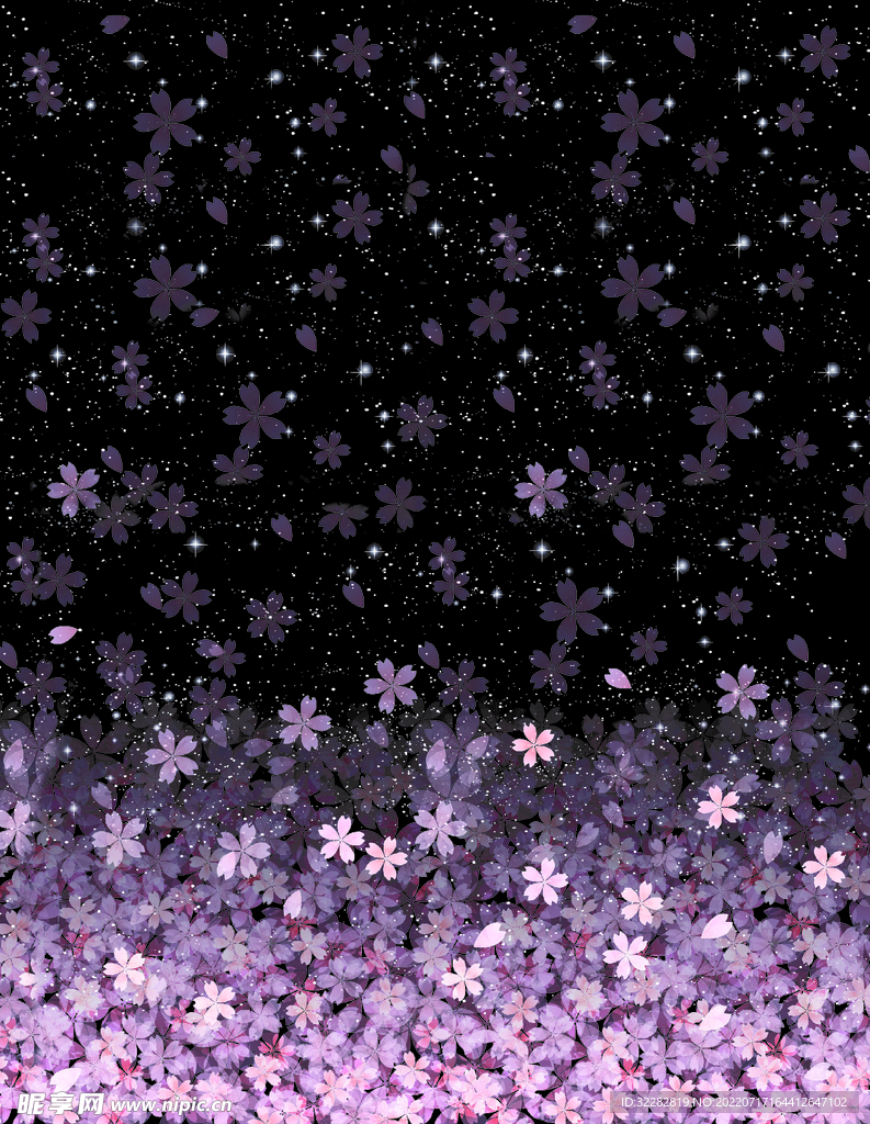 手绘花