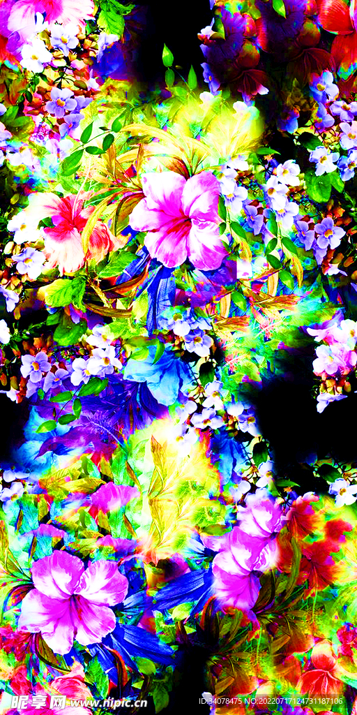 手绘花