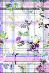 格子花