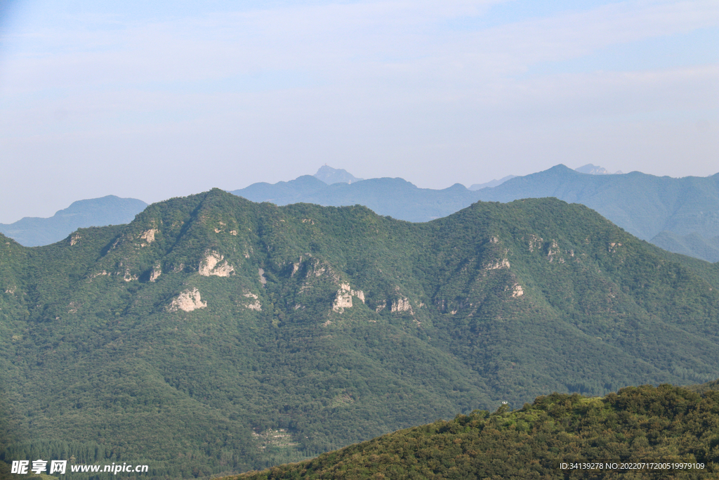 大山 山峰  