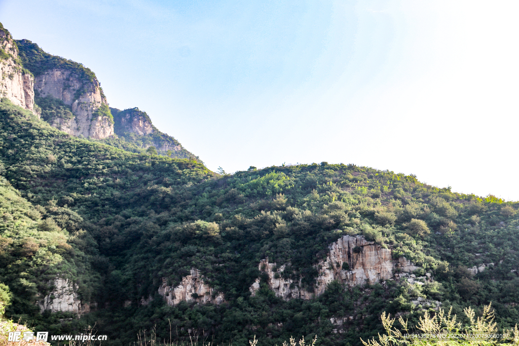 山峰 自然风光  