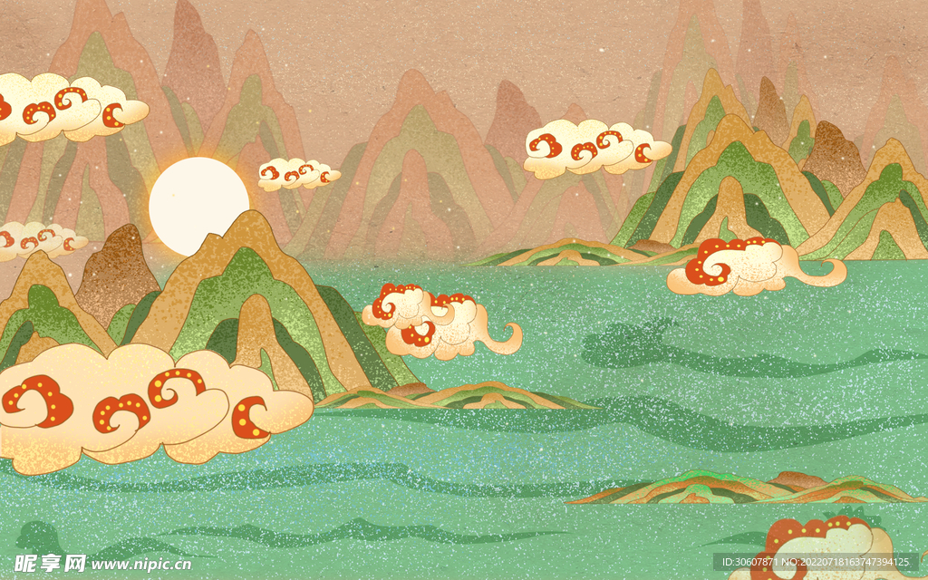 敦煌背景