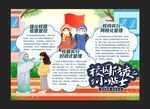 防疫手抄报