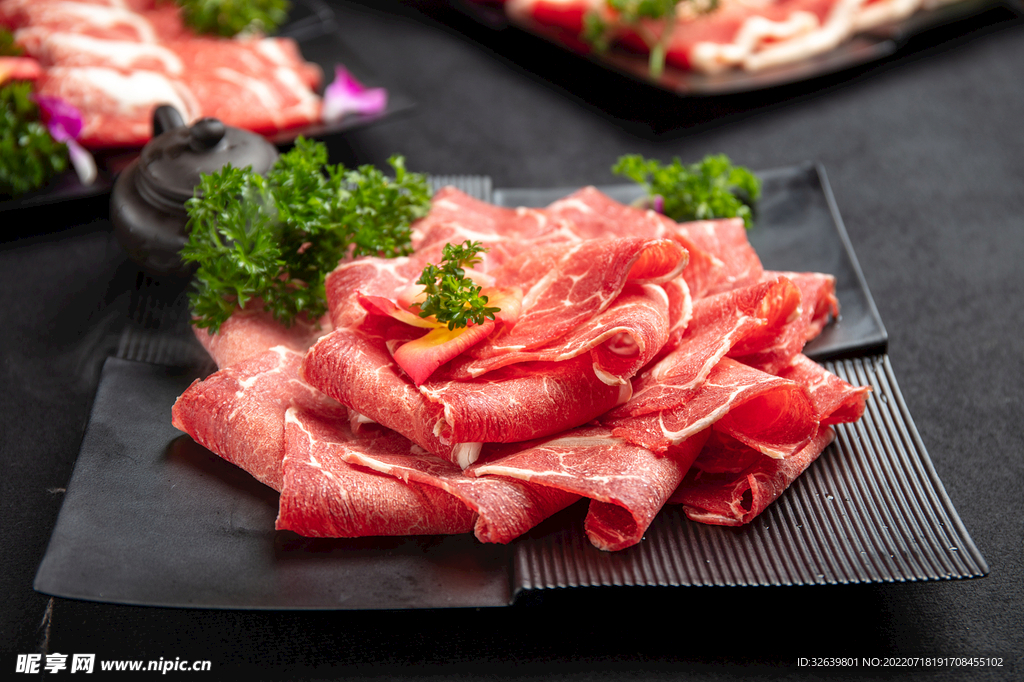 火锅食材 肥牛肉卷