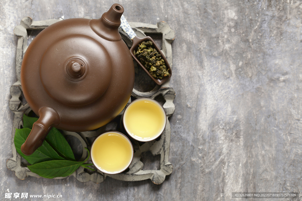 传统东方绿茶