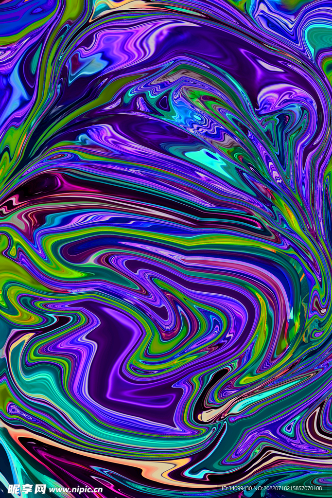 抽象潮流酸性渐变背景图片素材