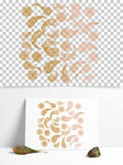 金色花纹底纹