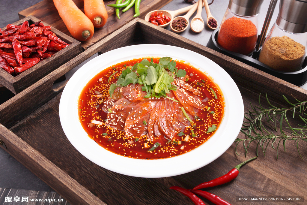 麻辣牛腱
