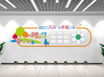 职工风采文化墙