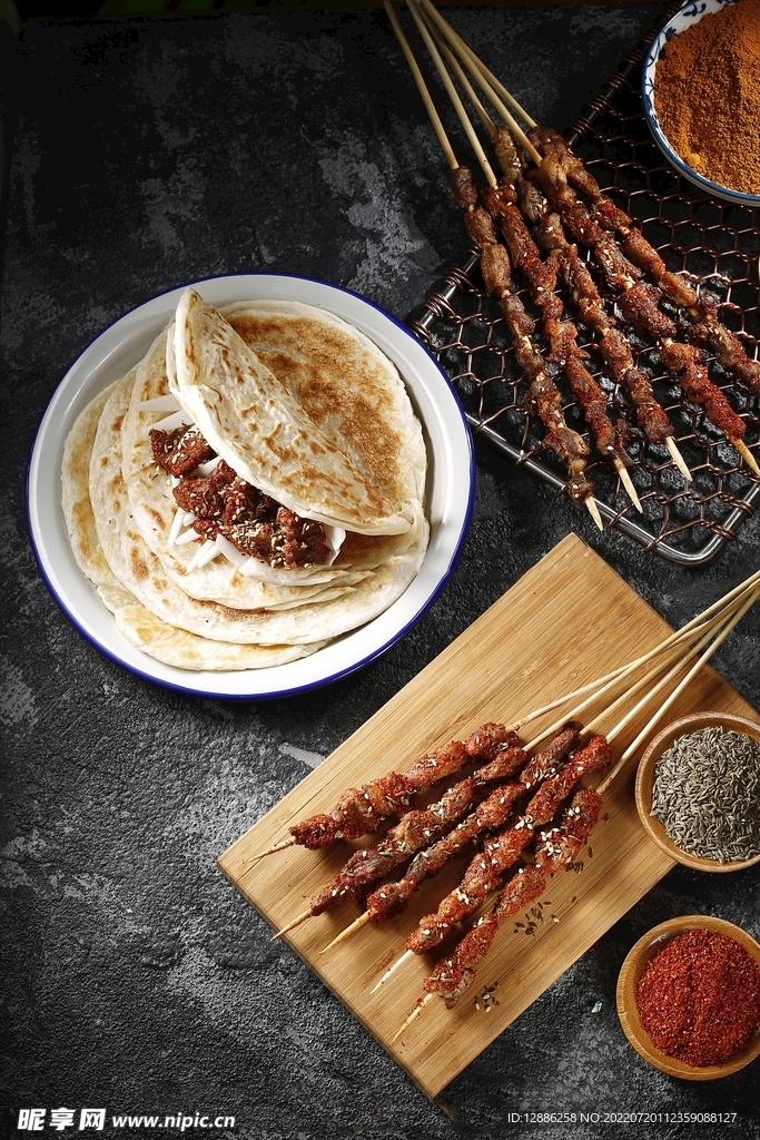 烧烤 小串 肉