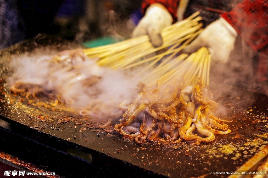  美食 鱿鱼