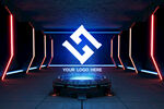 未来科幻光电正视样机LOGO