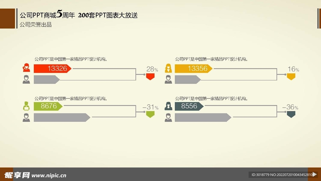 商务图表 