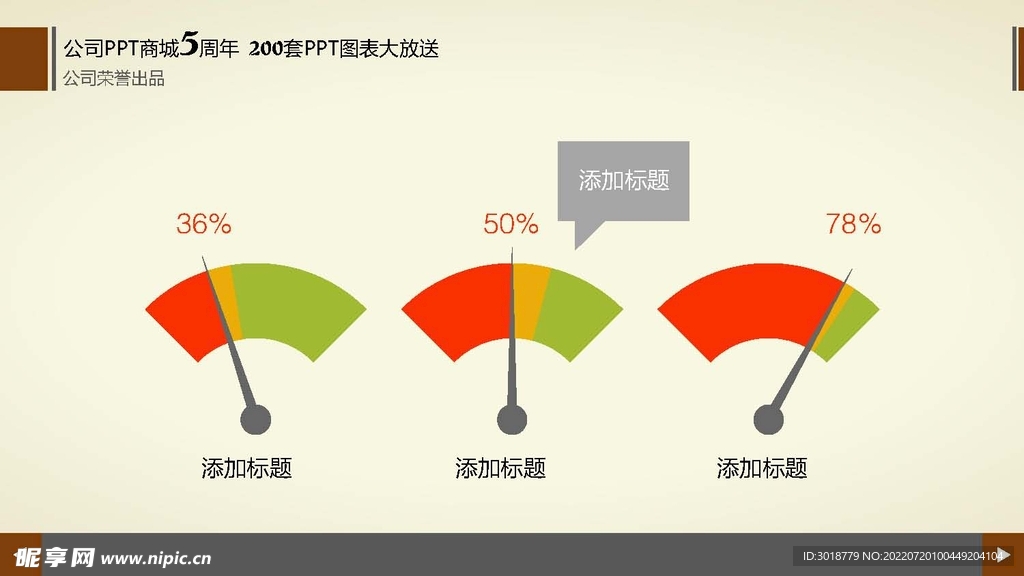 商务图表 