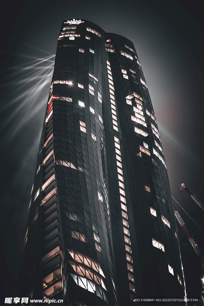 夜晚大厦