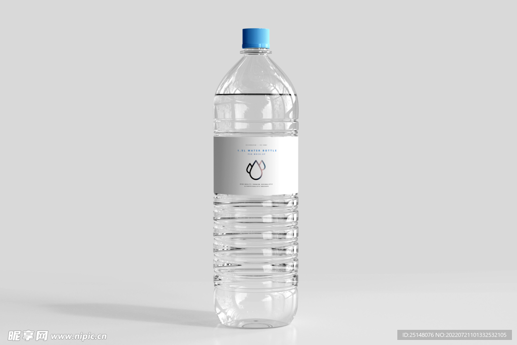 矿泉水包装样机