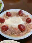 肉饼蒸蛋