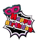 创意生日快乐英文字体