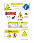 安全警示牌标识