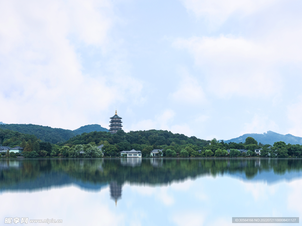 户外湖水湖面公园