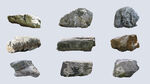 高清优质岩石石头PSD素材图