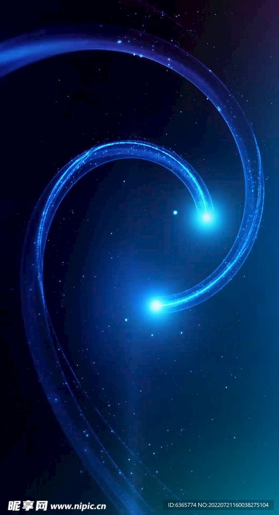 科技素材光效
